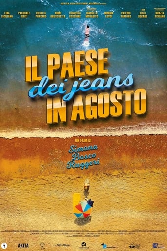 Poster of Il paese dei jeans in agosto