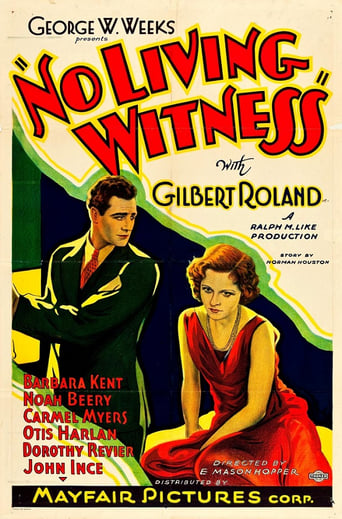 Poster of No Living Witness