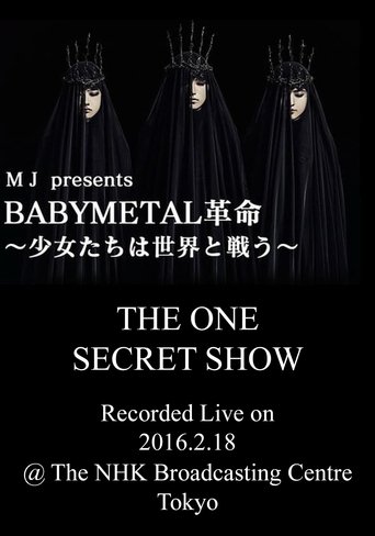 Poster of BABYMETAL Live at NHK Broadcasting Center - The One Secret Show