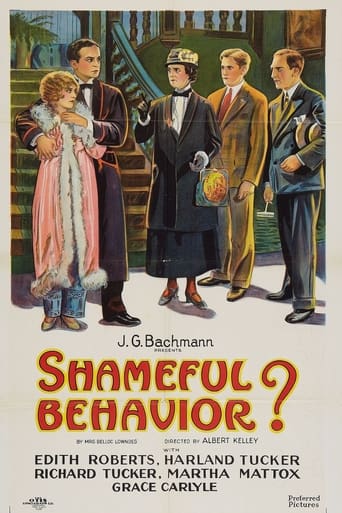 Poster of Shameful Behavior?