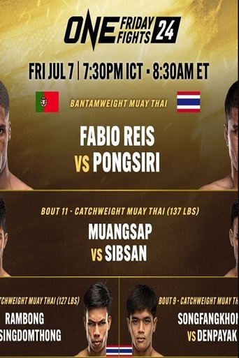 Poster of ONE Friday Fights 24: Reis vs. Pongsiri 2