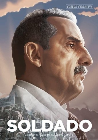Poster of Soldier, a documentary about Guillermo Moreno