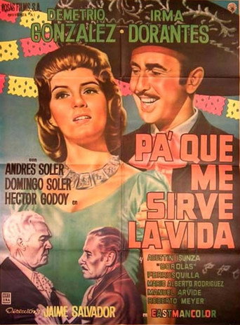 Pa' qué me sirve la vida Poster of Pa' qué me sirve la vida