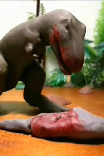 Poster of Fredz Jurassic Fight Club Claymation Style Part 1