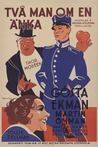 Poster of Två man om en änka