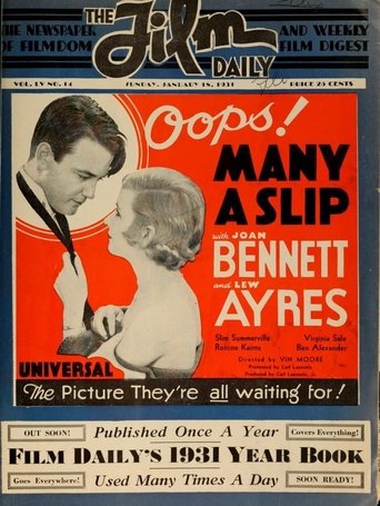 Many a Slip Poster of Many a Slip