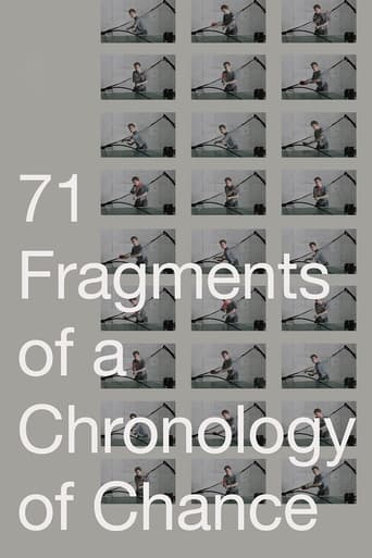 Poster of 71 Fragments of a Chronology of Chance