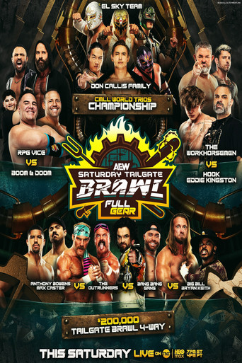 Poster of AEW Full Gear 2025: Saturday Tailgate Brawl