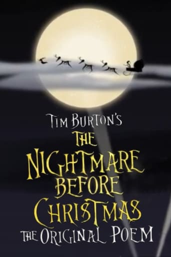 Poster of The Nightmare Before Christmas: The Original Poem