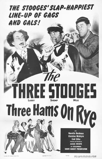 Poster of Three Hams on Rye