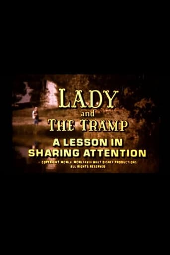 Poster of Lady and the Tramp: A Lesson in Sharing Attention