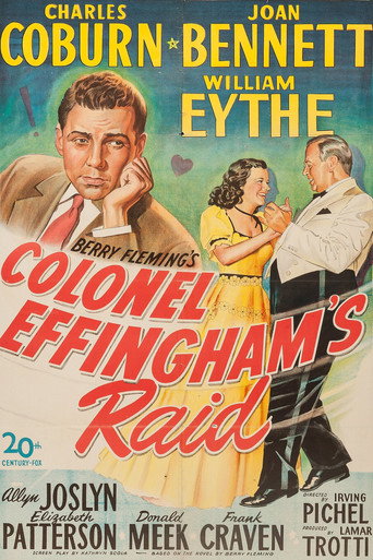 Poster of Colonel Effingham's Raid