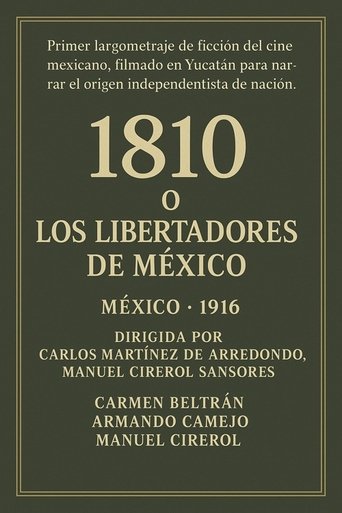 Poster of 1810 or The Liberators of Mexico