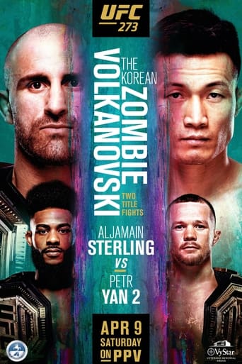 Poster of UFC 273: Volkanovski vs. The Korean Zombie