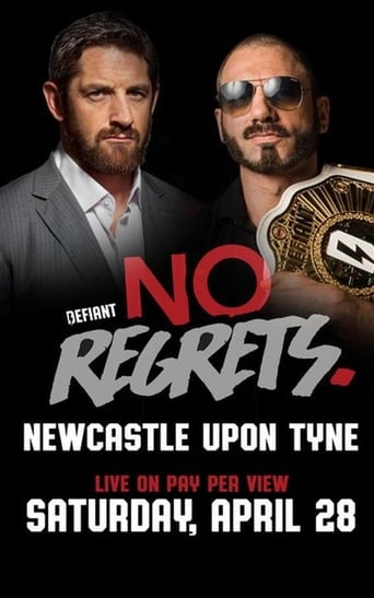 Poster of Defiant Wrestling: No Regrets 2018