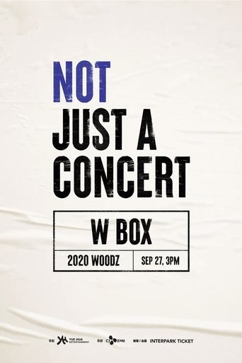 Poster of 2020 WOODZ : NOT JUST A CONCERT – W BOX