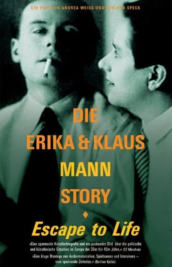 Poster of Escape to Life: The Erika and Klaus Mann Story