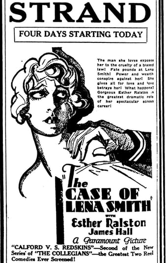 Poster of The Case of Lena Smith