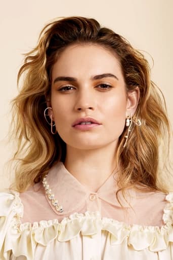 Portrait of Lily James