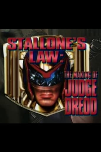 Poster of Stallone's Law: The Making of 'Judge Dredd'