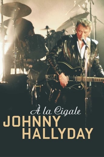 Poster of Johnny Hallyday à la Cigale