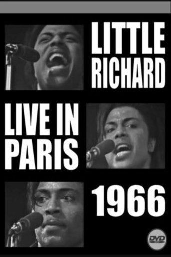 Poster of Little Richard live in Paris 1966