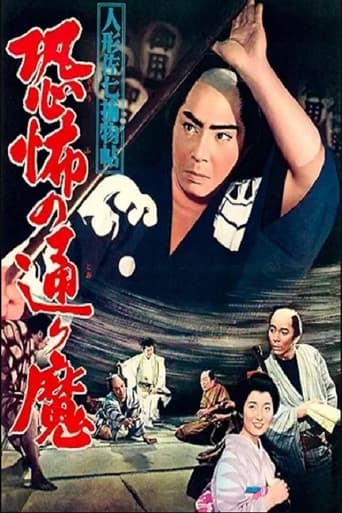 Poster of 人形佐七捕物帖 恐怖の通り魔