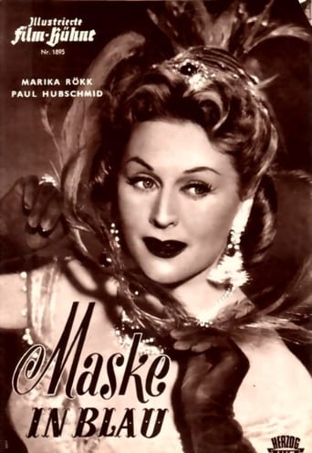 Poster of Mask in Blue