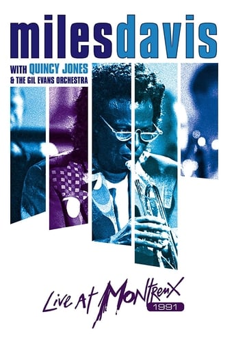 Poster of Miles Davis with Quincy Jones and the Gil Evans Orchestra: Live at Montreux 1991