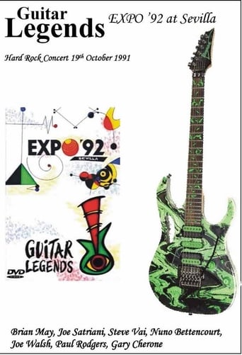 Poster of Guitar Legends EXPO '92 at Sevilla - The Hard Rock Night