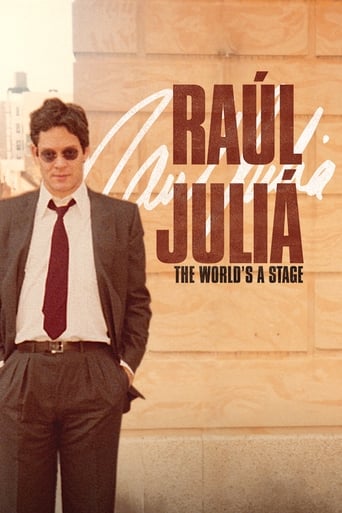 Poster of Raúl Juliá: The World’s a Stage