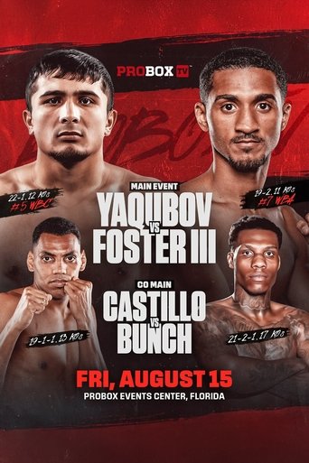 Poster of Muhammadkhuja Yaqubov vs. William Foster III