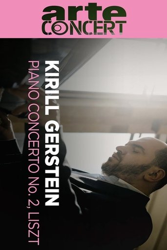 Poster of Liszt's Piano Concerto no. 2 with Strasbourg Philharmonic Orchestra