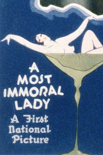 Poster of A Most Immoral Lady