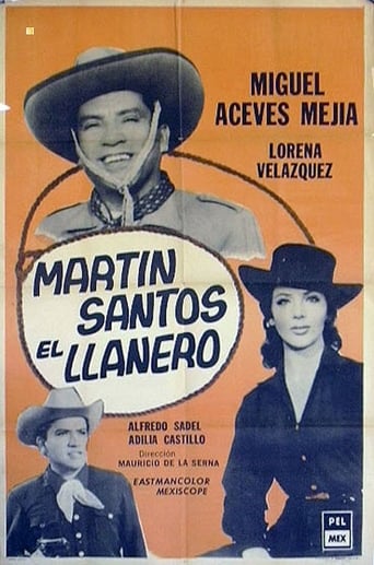 Poster of Martín Santos el llanero