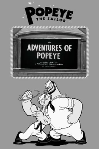 Poster of Adventures of Popeye