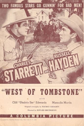 Poster of West of Tombstone