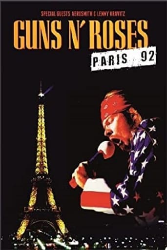 Poster of Guns N' Roses - Live in Paris