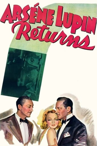 Poster of Arsène Lupin Returns