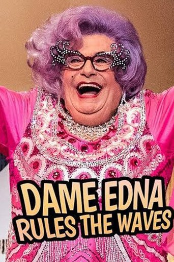 Dame Edna Rules The Waves Poster of Dame Edna Rules The Waves