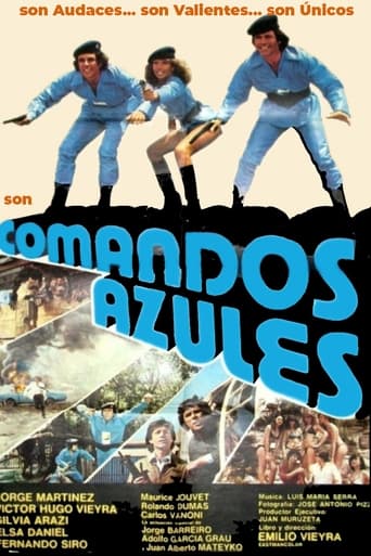 Poster of Comandos azules