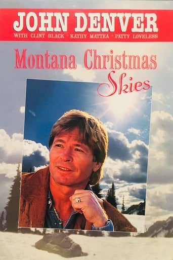 Poster of Montana Christmas Skies