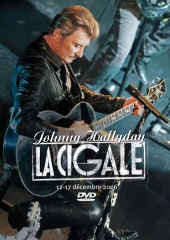 Poster of Johnny Hallyday - La Cigale