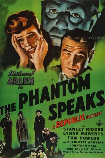 Poster of The Phantom Speaks