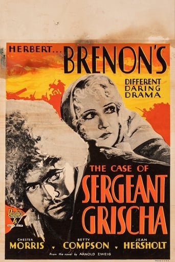 Poster of The Case of Sergeant Grischa