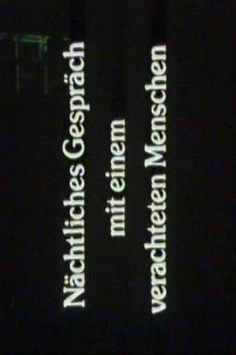 Poster of Night Conversation With a Despised Person