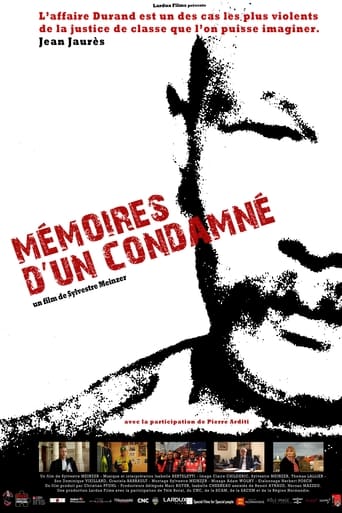 Poster of Mémoires d'un condamné