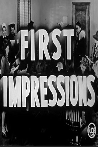 First Impressions Poster of First Impressions