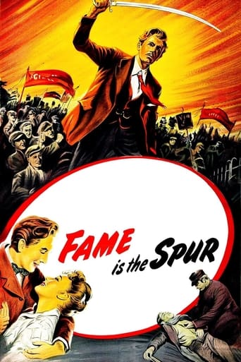 Poster of Fame Is the Spur