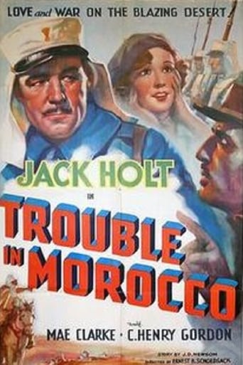 Poster of Trouble in Morocco